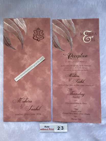 Designer Wedding Invitation Cards