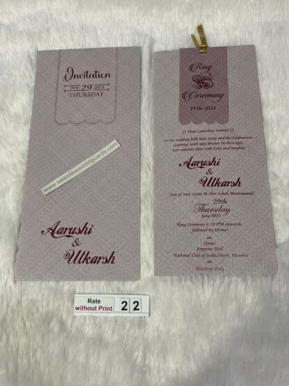 Designer Wedding Invitation Cards