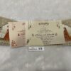 Small (Mini)size Floral pattern with Elephant design Hardbound padded wedding invitation cards with 2 inserts Designer Wedding Invitation Cards