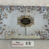 Small (Mini)size Floral design Hardbound padded wedding invitation cards with 2 inserts Copy Designer Wedding Invitation Cards
