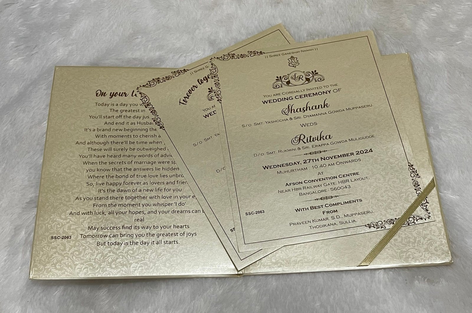 Wedding Invitation Address Form