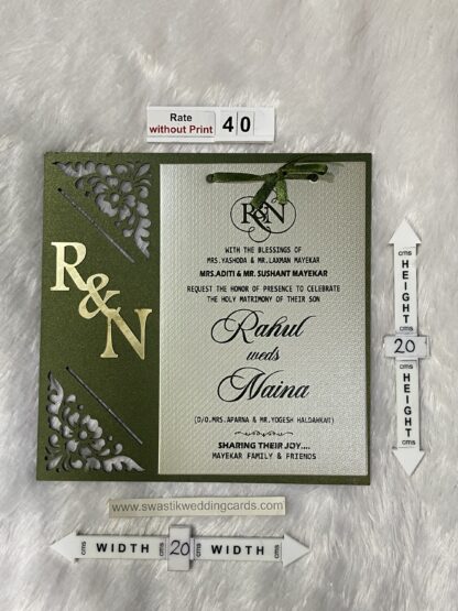 Designer Wedding Invitation Cards