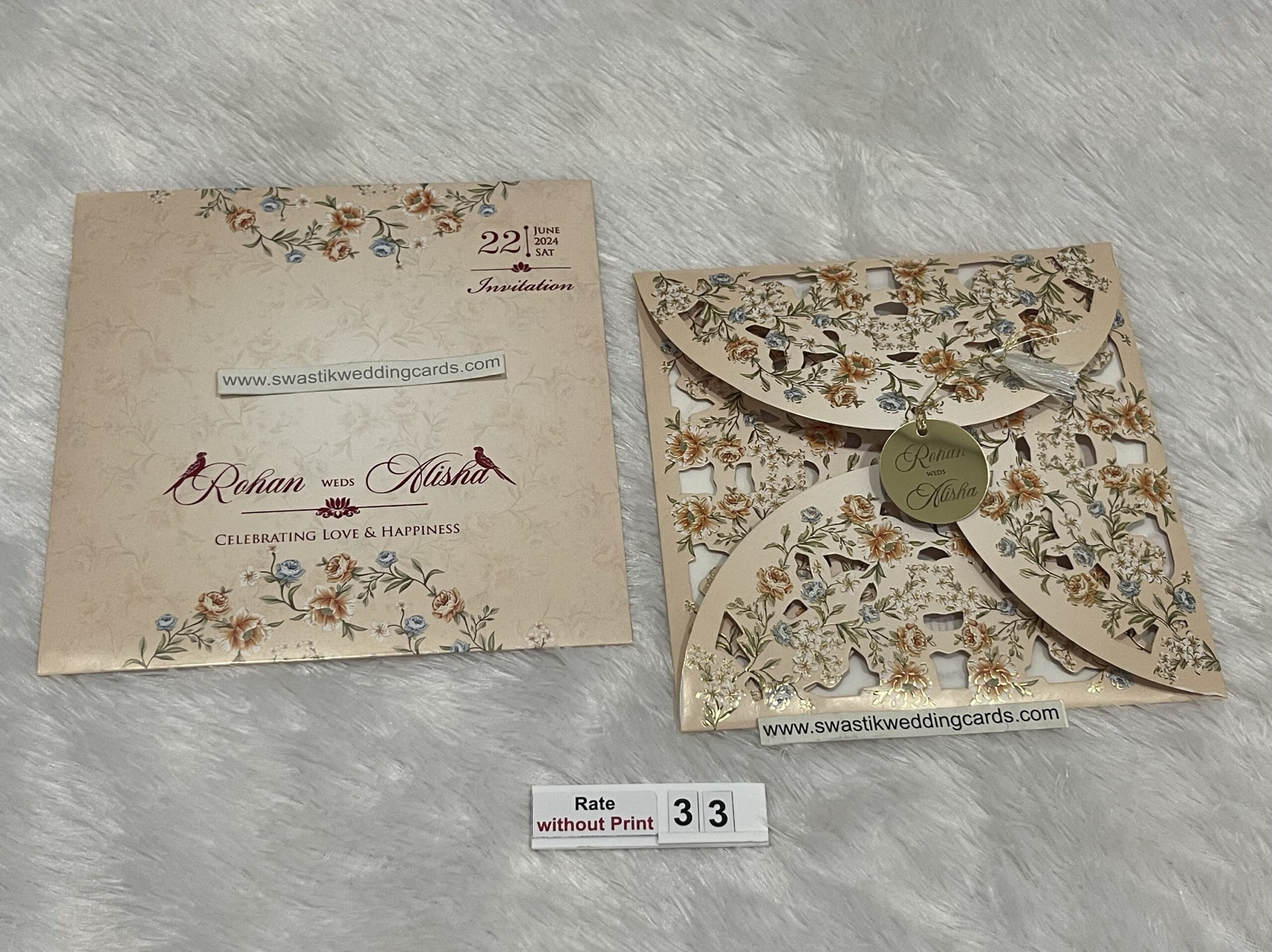 Fancy wedding clearance invitations